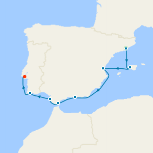 Spain & Portugal from Barcelona with Stay