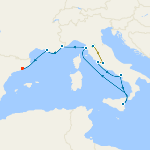 Florence & Rome Stays with France & Spain