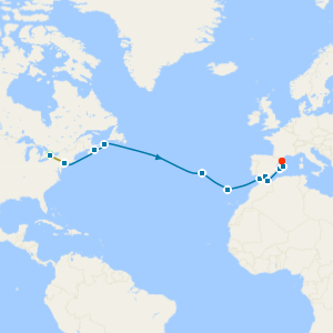 Niagara Falls & New York Stays with Transatlantic to Barcelona