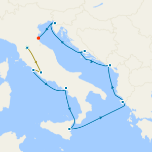 Florence & Rome Stays with Greece and Croatia Explorer