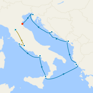 Florence & Rome Stays with Greece and Croatia Explorer