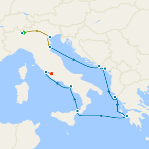 Lake Como, Venice & Rome Stays with Greece and Croatia Explorer