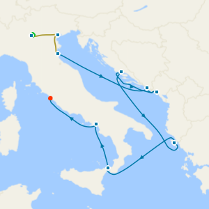 Lake Garda and Venice Stays with Greece & Croatia