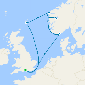 Norwegian Fjords from Southampton
