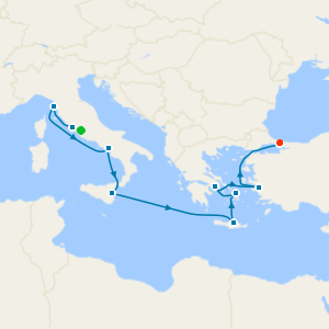 Greek Isles with Rome & Istanbul Stays
