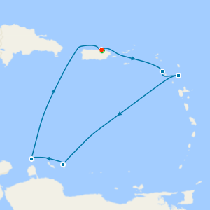 Halloween on the High Seas Southern Caribbean from San Juan with Stay