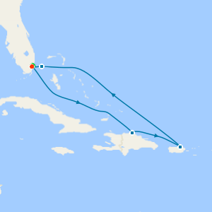 San Juan Sunrises & Dominican Dreams with Miami Beach Stay