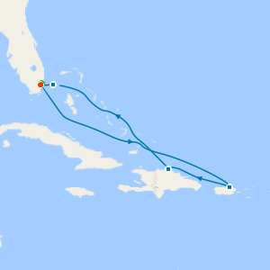 San Juan Sunrises & Dominican Dreams with Miami Beach Stay