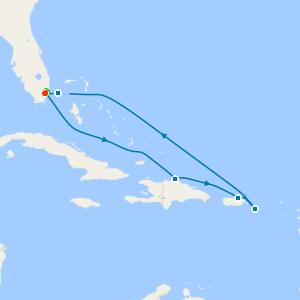 Puerto Rican Nights & St. Croix Delights with Miami Beach Stay