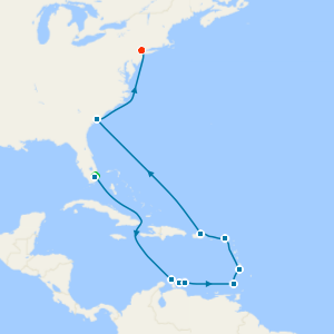 White Sands & Southern Charm with Miami Beach & New York Stays