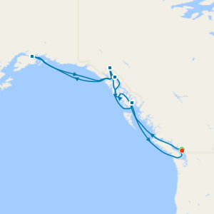 Alaska Collectors' Voyage from Vancouver with Stay