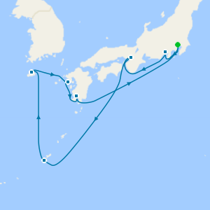 Korea & Japan from Tokyo