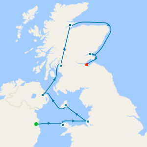 Scotland, England & Wales from Dublin