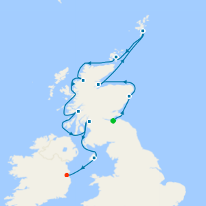 Scotland with Glasgow & Invergordon from Edinburgh