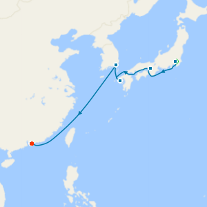 Nagasaki, Kobe & South Korea fr. Tokyo to Hong Kong with Stays, 