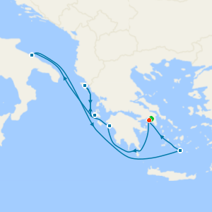 Greece and Italy from Athens with Stay