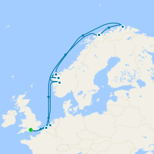 Norwegian Fjords & Arctic Circle from Southampton