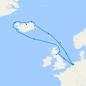 Iceland & Scotland from Amsterdam