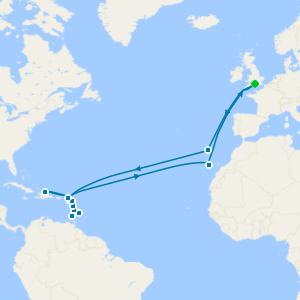 No-Fly Caribbean from Southampton