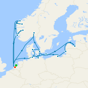 Baltics with Norwegian Fjords Collectors' Voyage with Amsterdam Stay