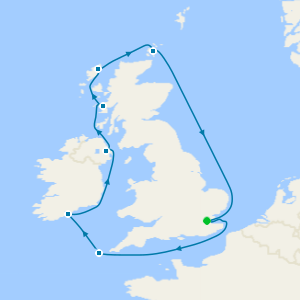 Treasures of the British Isles from London Tilbury