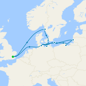 Hidden Gems of the Baltic Sea from London Tilbury