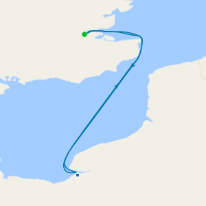 Bank Holiday Short Break to Honfleur from London Tilbury