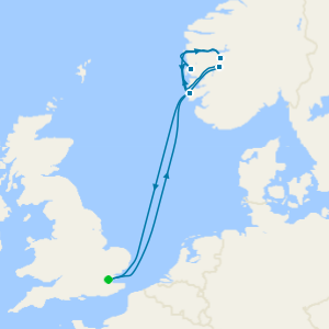 Springtime Fjordlands from London Tilbury