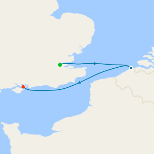 Back to the 70's Sailing from Tilbury