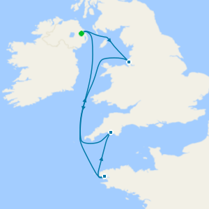 Highlights of Devon and Brittany from Belfast