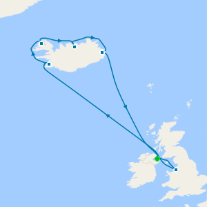 Iceland's Land of Ice & Fire from Belfast