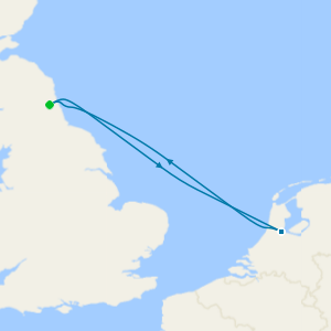 Weekend Escape to Amsterdam from Newcastle