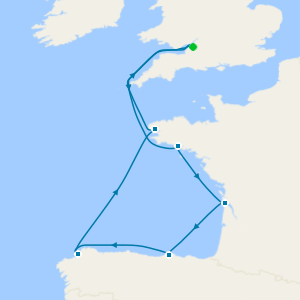 Delights of Western France & Spain Explorer from Bristol