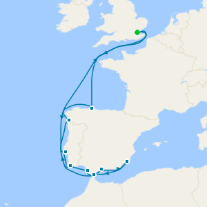 Christmas & New Year Voyage to Spain & Portugal from Tilbury