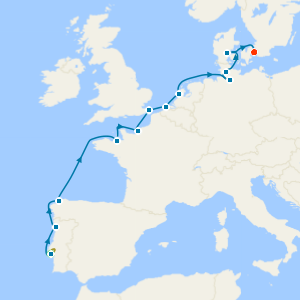 Portugal, Belgium & Germany with Lisbon and Copenhagen Stays