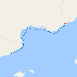 Marseille & St. Tropez with Barcelona and Nice Stays