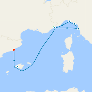 Italy & Spain from Nice with Stay