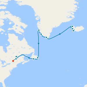 Solar Eclipse Voyage! Iceland & Canada with Reykjavik and Montreal Stays