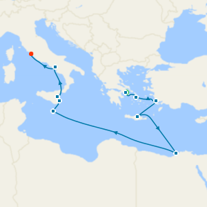 Greece, Egypt & Italy from Athens with Stay