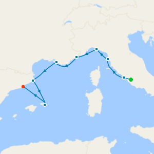 Italy, France & Spain from Rome with Stay