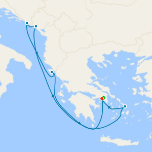 Corfu, Dubrovnik & More from Athens with Stay