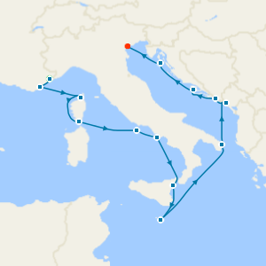 Mediterranean & Adriatic Explorer from Nice with Stay