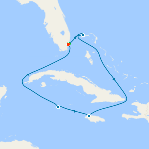 Western Caribbean with Miami Beach Stay