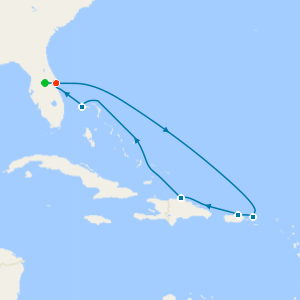 Eastern Caribbean from Orlando with 7nt Stay and Car Hire