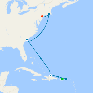 Tortola, Charleston, Newport & More from San Juan