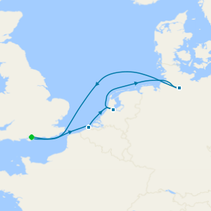 COMEDY CRUISE! Bruges, Amsterdam & Hamburg from Portsmouth