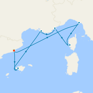 Spanish, French & Italian Classics from Barcelona with Stay