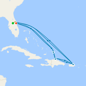 Eastern Caribbean with Orlando Stay