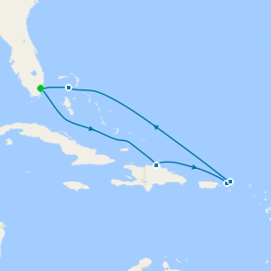 Caribbean with Great Stirrup Cay from Miami