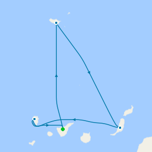 Spain, Portugal & Canary Islands from Tenerife